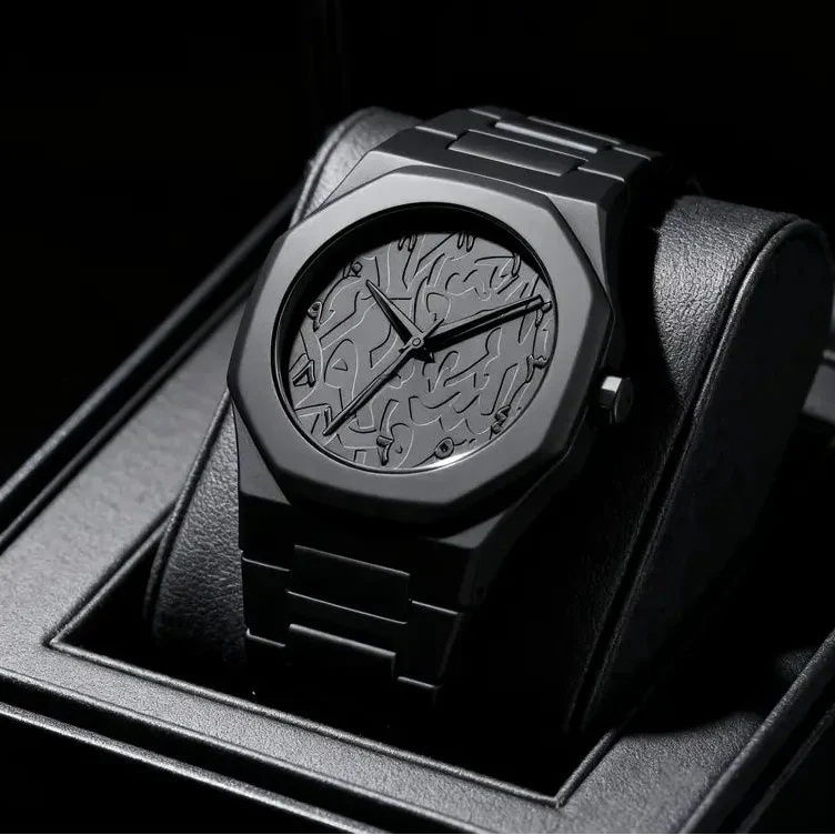 Black Inferno Timepiece-MODAUTLET
