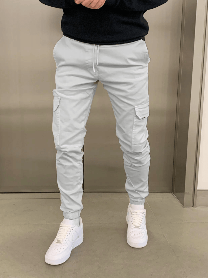 Herren-Cargohosen mit Kordelzug für Komfort und Stil