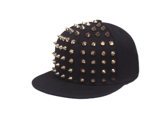 Stylish Black Rivet Hat for Fashionable Looks