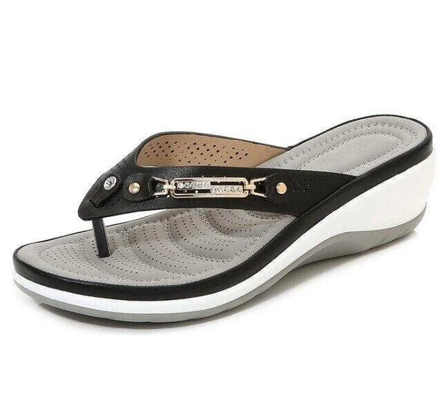Women's Soft Padded Flip Flops-MODAUTLET