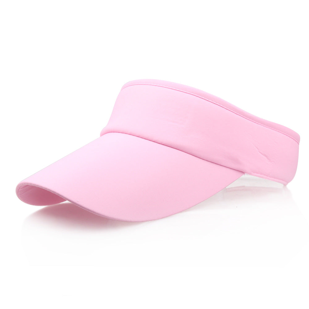 Adjustable Sun Visor Hat with Headband for Summer Beach Sports