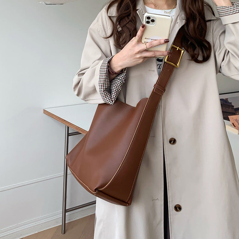 Minimalist PU Leather Bag For Women Everyday Essentials-MODAUTLET
