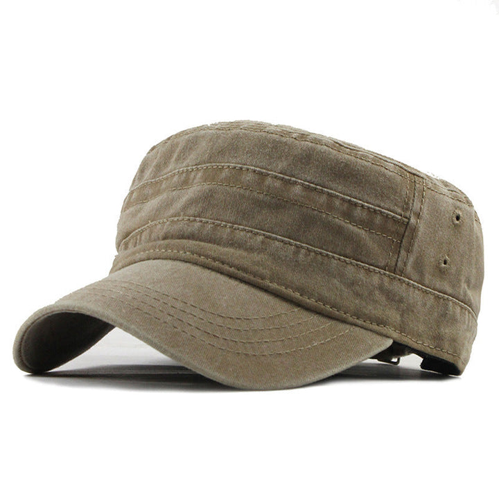 Men's Military Flat Cap Hat for Stylish Casual Wear