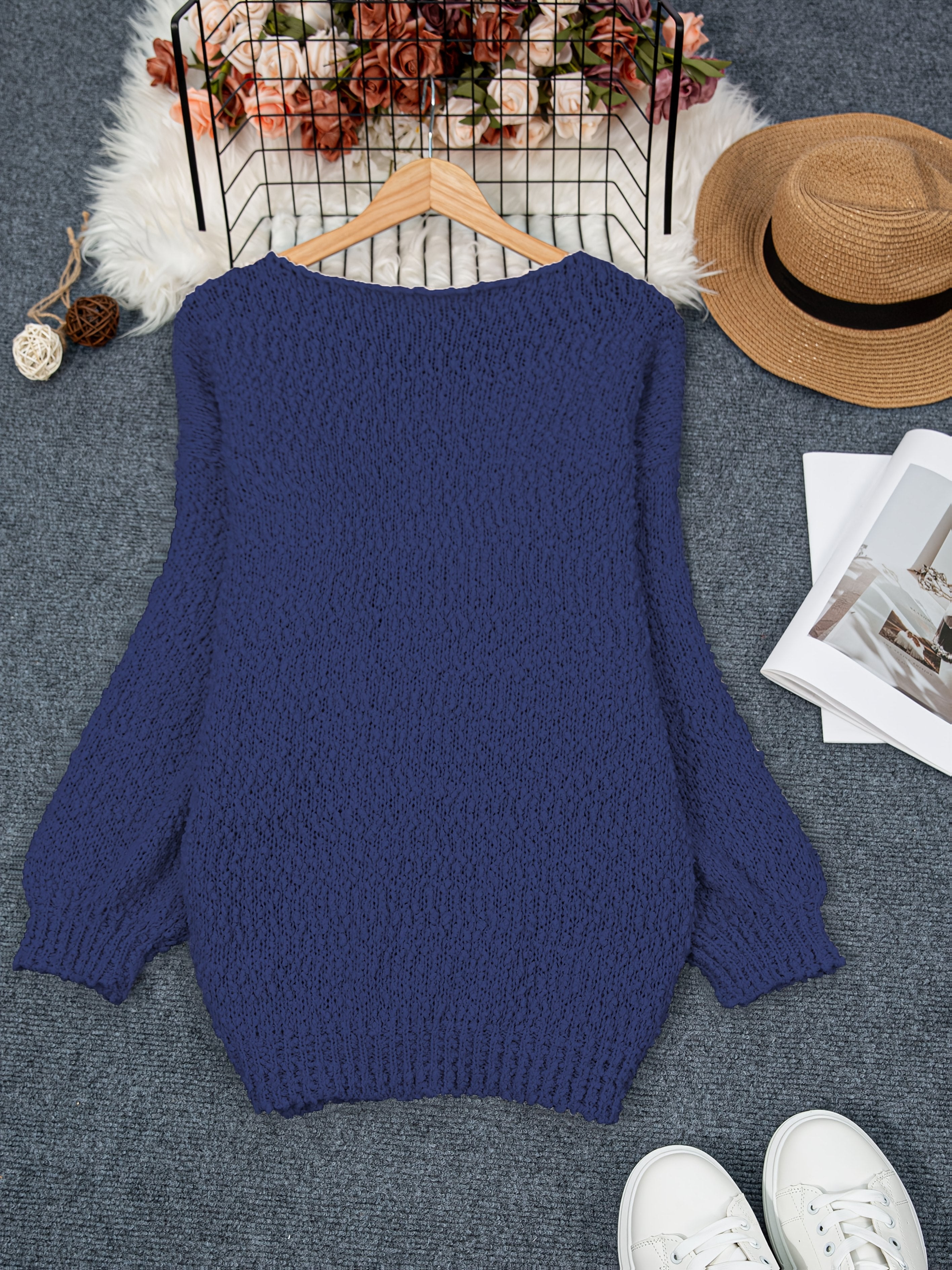 Women's Cozy Long Sleeve Sweater