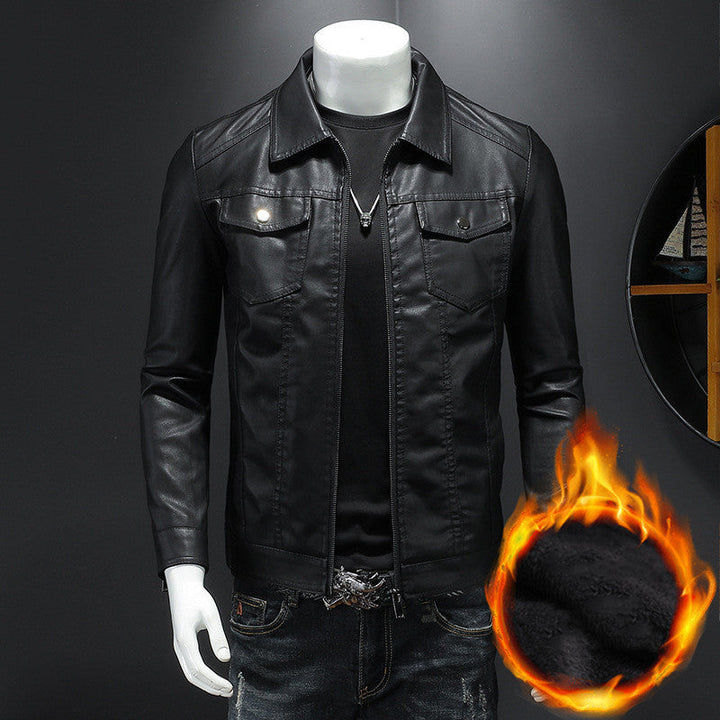 Men's Vintage Leather Jacket - Durable, Comfortable, Stylish Everyday Wear