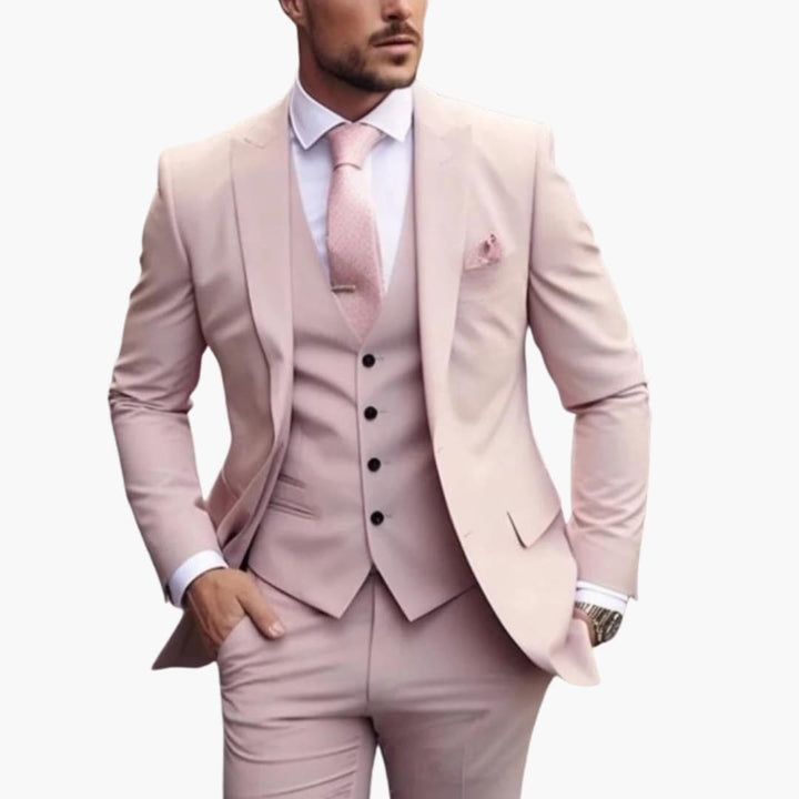 Eleganter Herren-Hochzeitsanzug | Komplettes Outfit