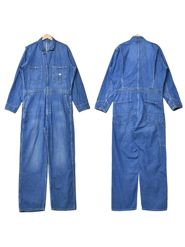 Herren-Latzoverall aus Denim für die Arbeit