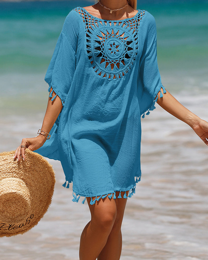 Women's Boho Beach Cover-Up-MODAUTLET
