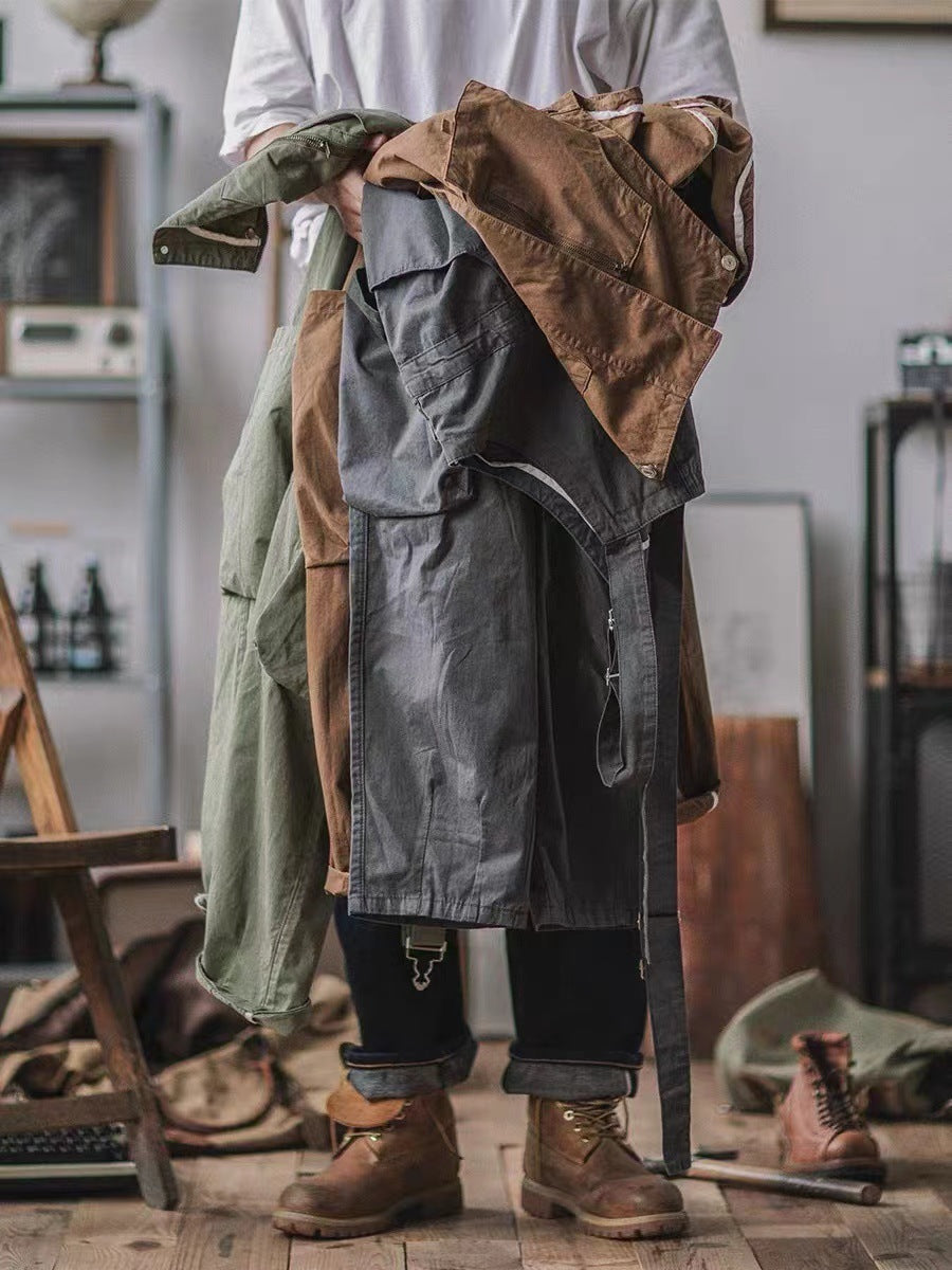 Men's Casual Denim Overalls