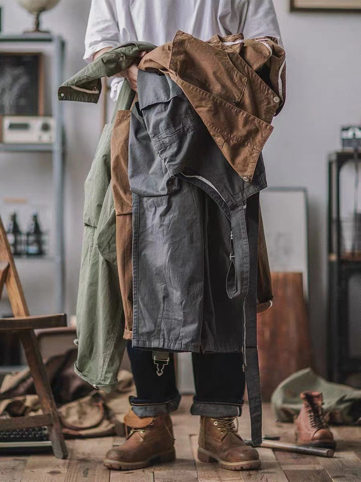 Men's Casual Denim Overalls