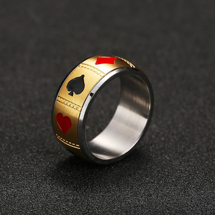 Steel Spinner Ring - Durable and Stylish-MODAUTLET