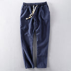 Men's Japan-Style Trousers Blue