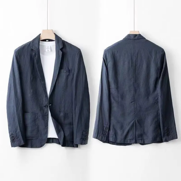 Men's Casual Button Cardigan and Pant Set