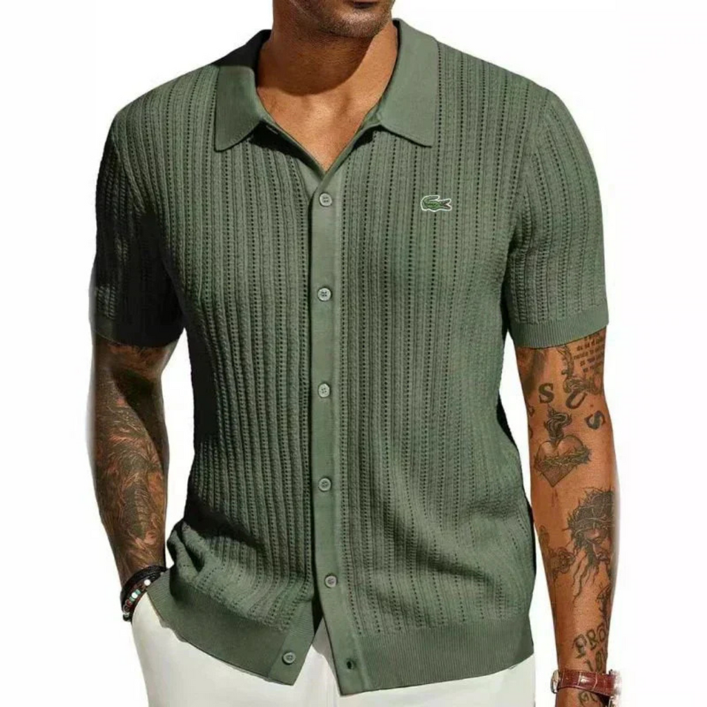 Classic Men's Tailored Shirt Green