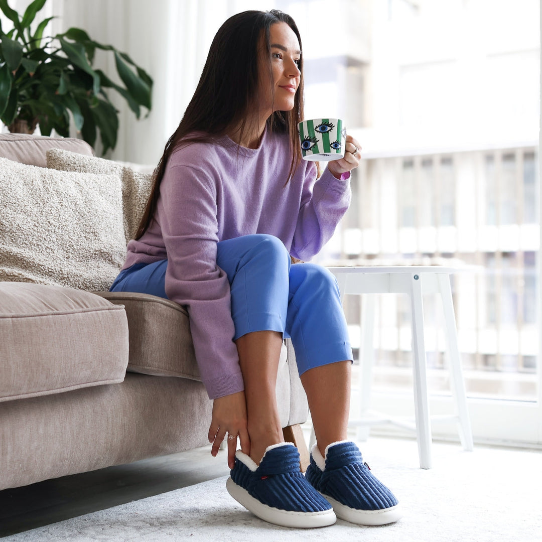 Women's Cozy Fuzzy Slippers - Original Comfort Footwear-MODAUTLET