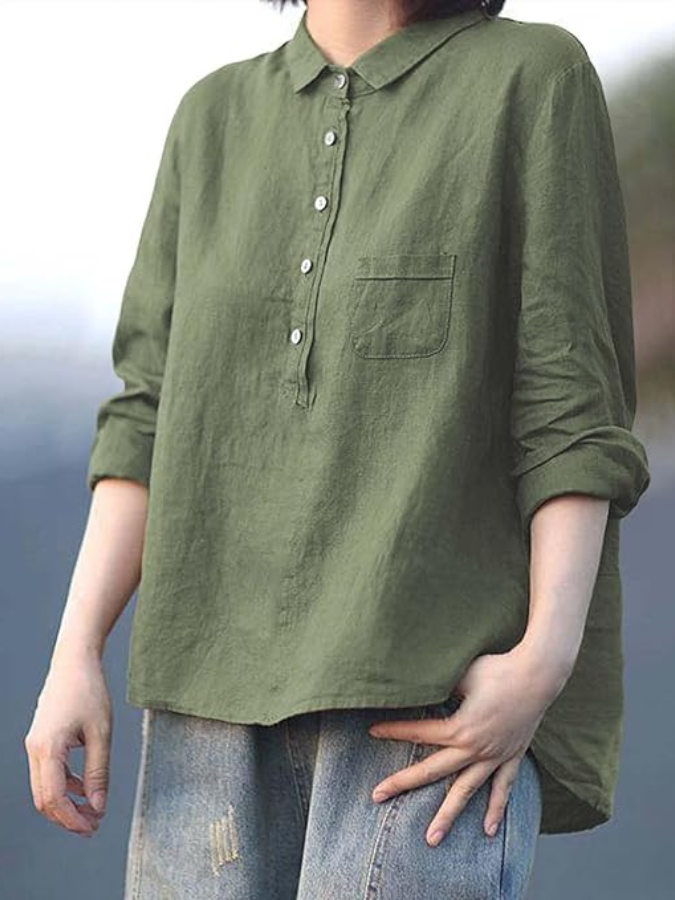 Women's French Vintage Blouse-MODAUTLET
