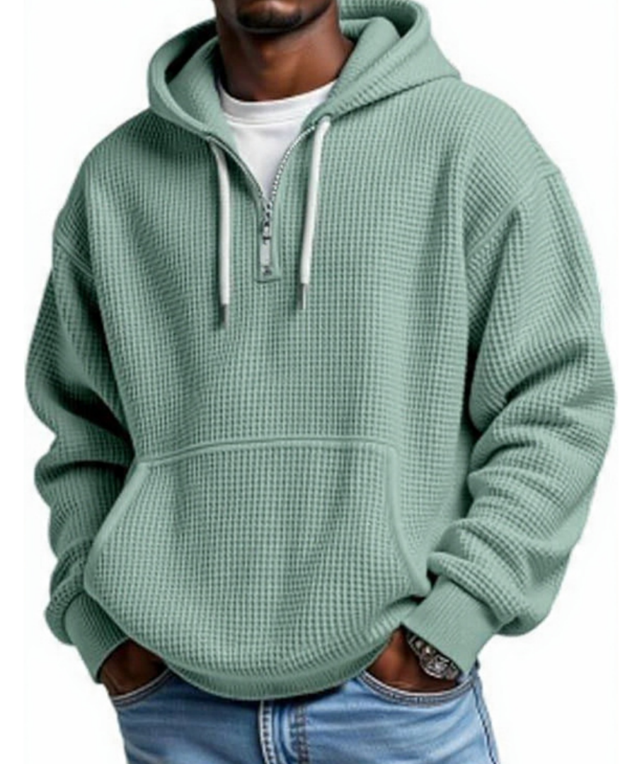 Men's Stand-Collar Zip Pocket Shirt-MODAUTLET