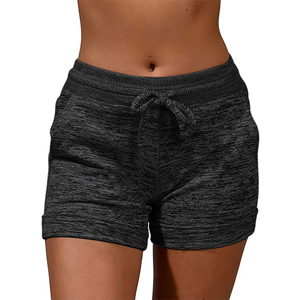 Women's Cozy Activewear Gym Lounge Shorts