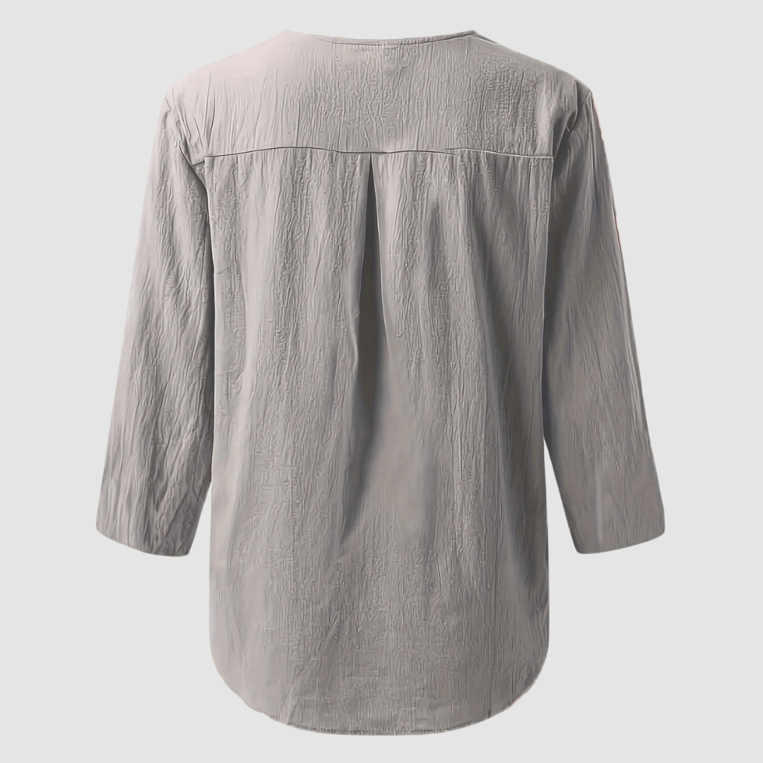 Women's Elegant Button Blouse-MODAUTLET