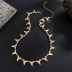 Elegant Abyss Fang Pendant Necklace