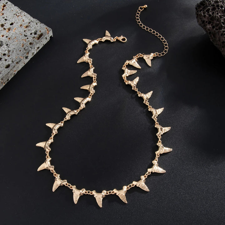 Elegant Abyss Fang Pendant Necklace-MODAUTLET