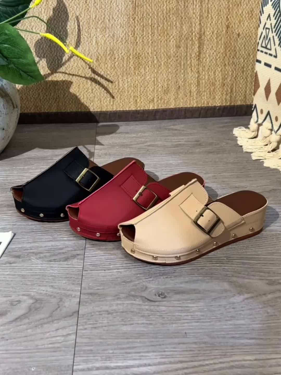 Women's Slip-Resistant Platform Sandals