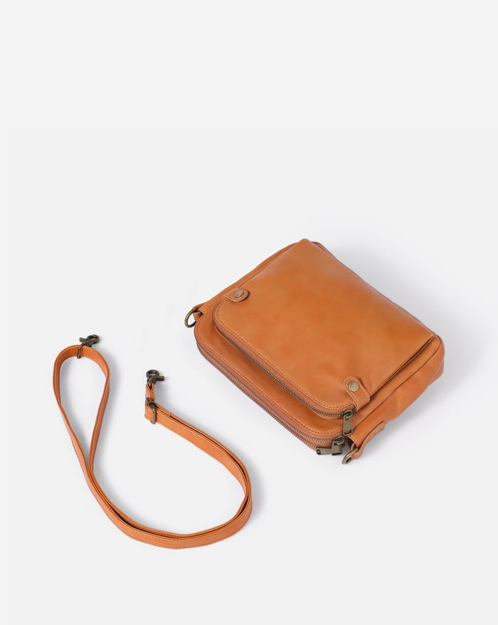 Crossbody Leather Shoulder Bags-MODAUTLET