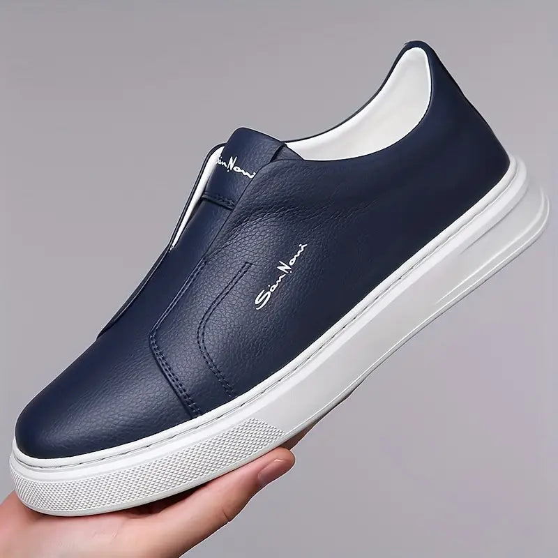Men's Slip-On Canvas Sneakers - Harbour Style-MODAUTLET