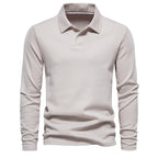 Men's Refined Comfort Polo Shirt Beige