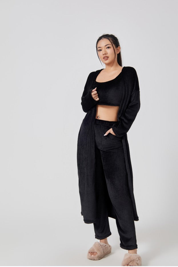Cozy 3‑Piece Women's Lounge & Pajama Set-MODAUTLET