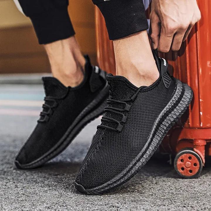 Men's Breathable Flyknit Orthopedic Shoes-MODAUTLET