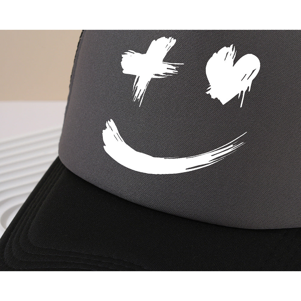 Gorra de béisbol con visera para exteriores con diseño impreso para montar bicicleta
