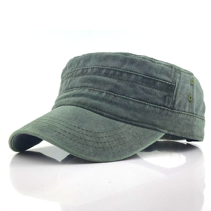 Men's Military Flat Cap Hat for Stylish Casual Wear