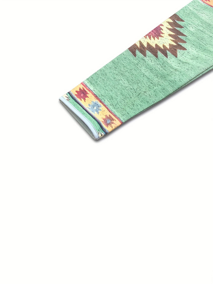 Dámská mikina s kapucí inspirovaná westernem a patentními knoflíky