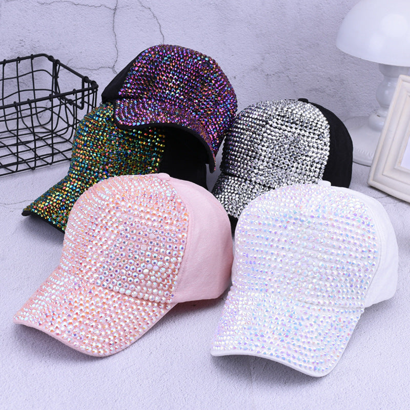 Stylish Sequin Baseball Cap for Women