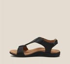 Adjustable Leather Orthopedic Sandals With Arch Support