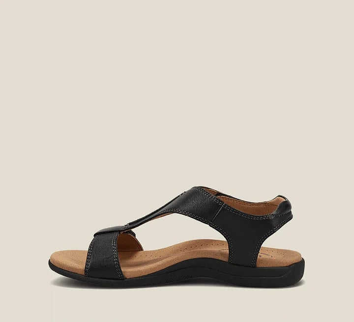 Adjustable Leather Orthopedic Sandals With Arch Support-MODAUTLET