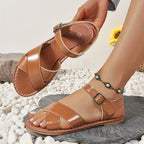 Women's Lightweight Non-Slip Open Toe Flat Sandals