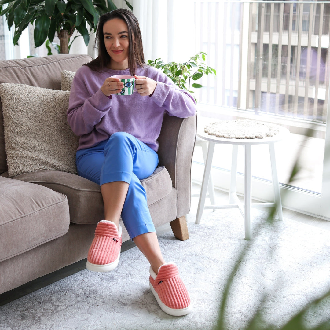Women's Cozy Fuzzy Slippers - Original Comfort Footwear-MODAUTLET