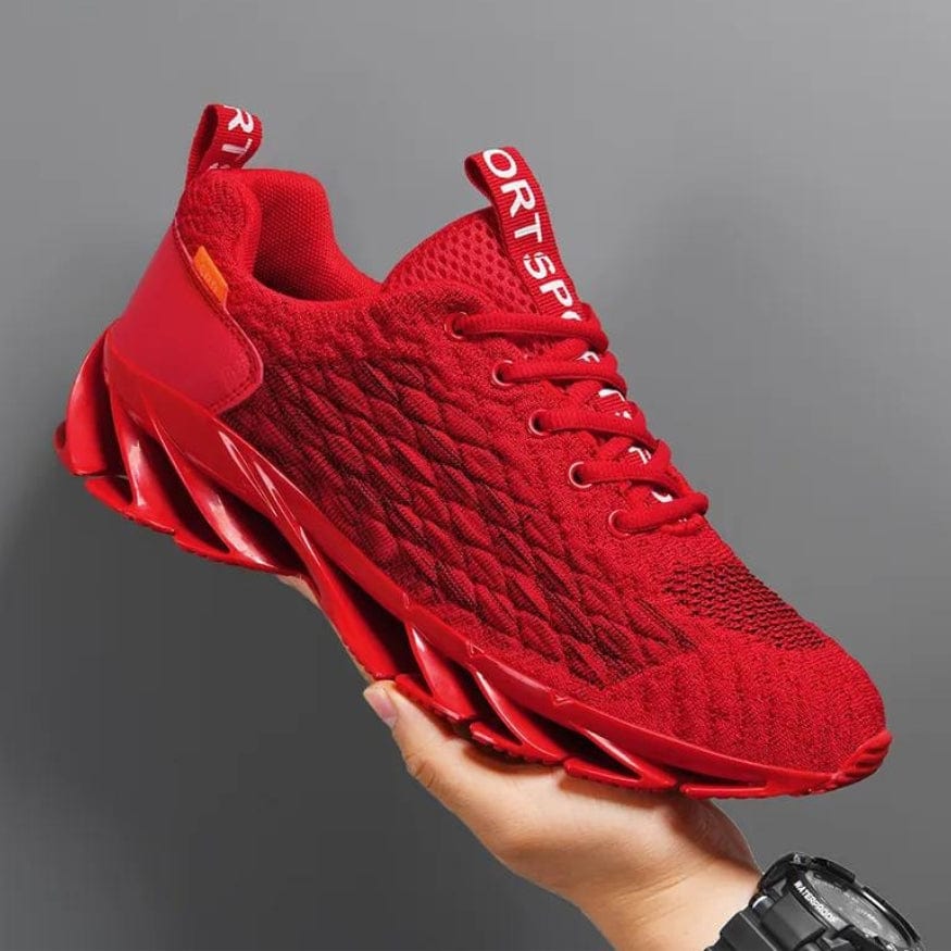 Men's Running Shoes - Lightweight & Comfortable Red