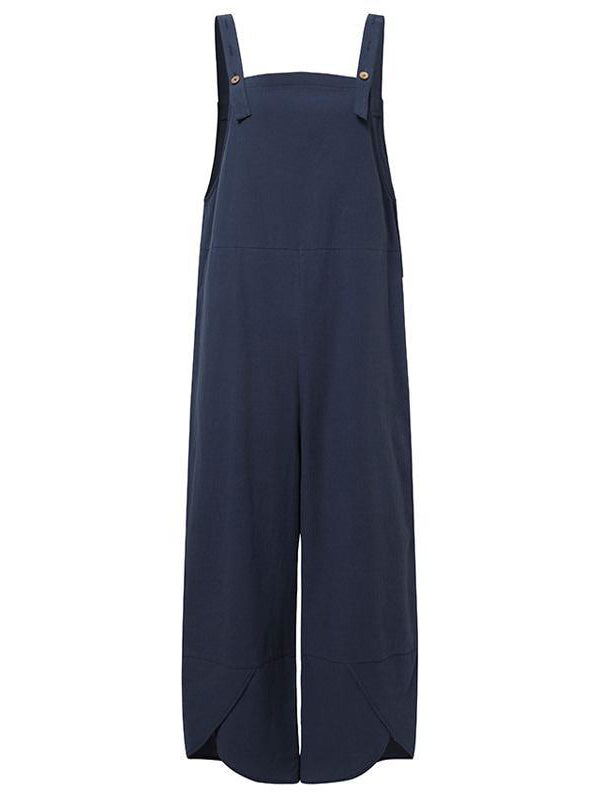 Evelyn | Lässiger Damen-Overall mit Knöpfen