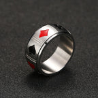 Steel Spinner Ring - Durable and Stylish Silver