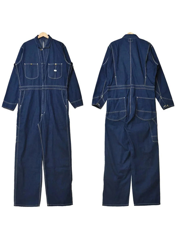 Herren-Latzoverall aus Denim für die Arbeit