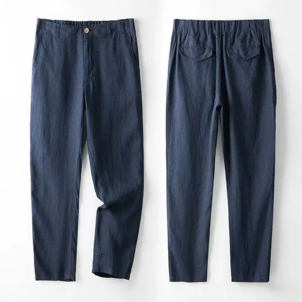 Men's Casual Button Cardigan and Pant Set
