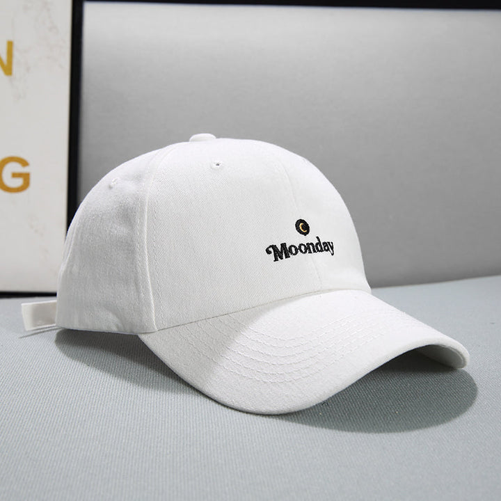 Small Letters Sun Visor Baseball Cap for Face Protection