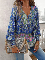 Women's Summer Floral Top - Stylish and Breezy Design