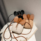 Cute Elephant Trunk Design Crossbody Shoulder Bag