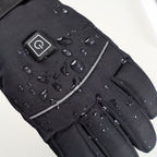 Touch Screen Heating Gloves with Velvet Thermal Insulation and Three-gear Temperature Control