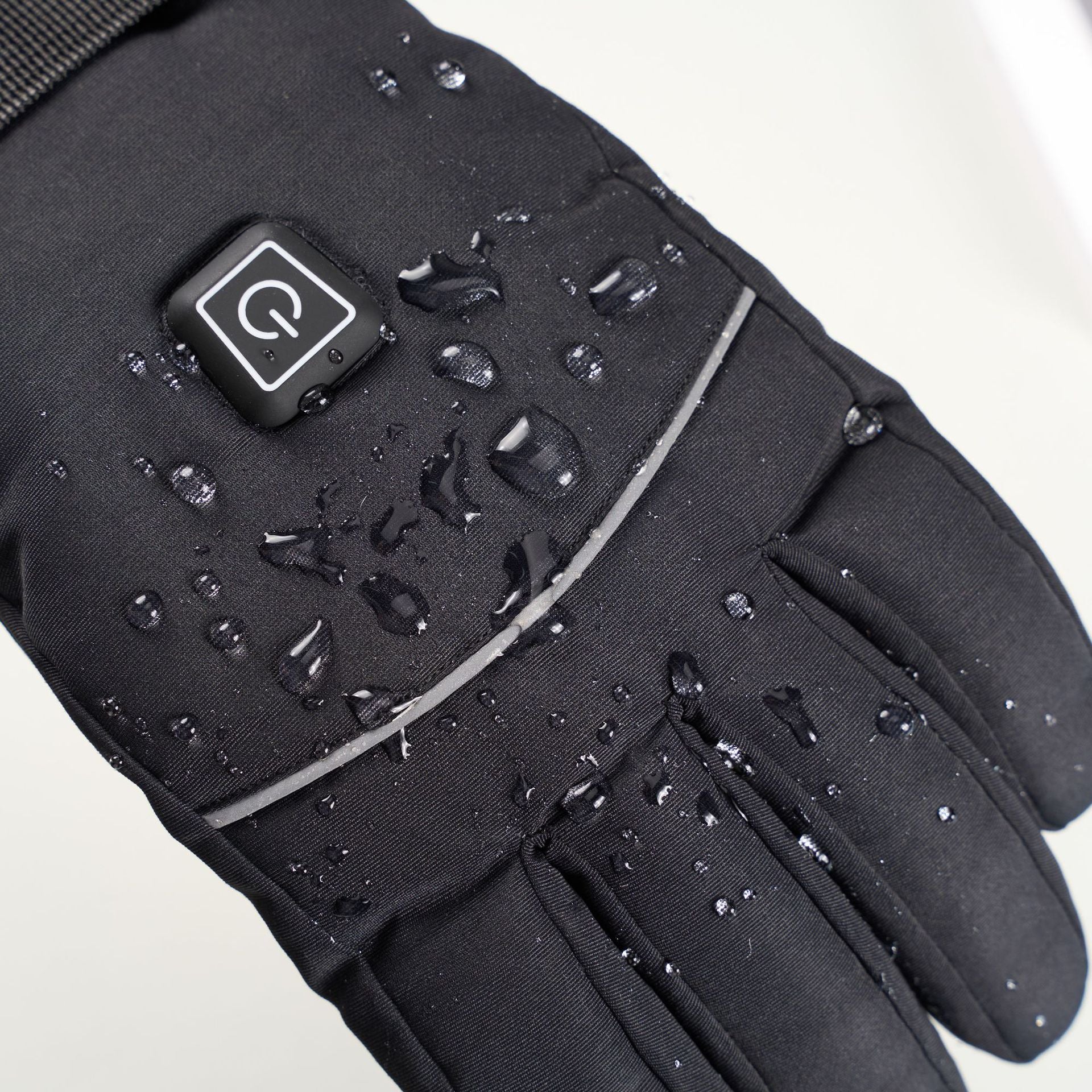 Touch Screen Heating Gloves with Velvet Thermal Insulation and Three-gear Temperature Control