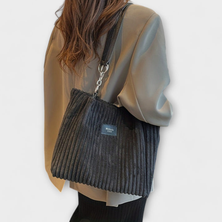 Olívia | Women's Soft Corduroy Shoulder Bag